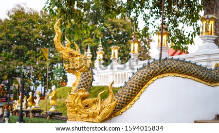 The Statue Wat Phra That Dao War  Mae Sai Thailand