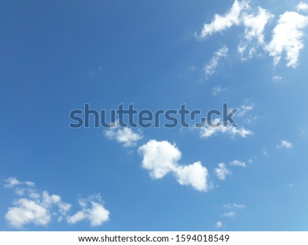 Beautiful clouds and beautiful sky