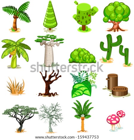 Tree Vector illustration Collection Pack