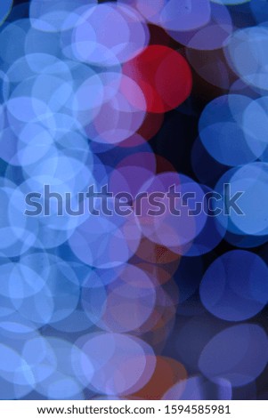 Coloful abstract background and bokeh lights effect for text 