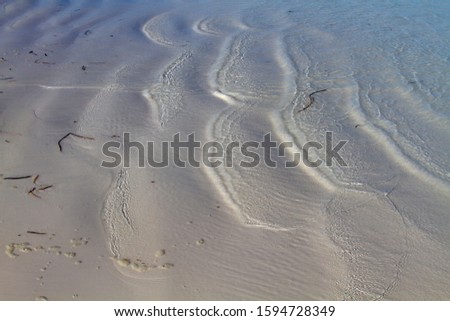 Details of the sand  in the beach, Cape Le Grand National Park, Western Australia, Australia.