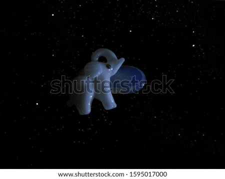 elephant lunar stone charm spiritual symbol 