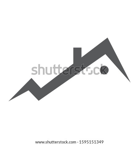 Roof logo house icon . Vector