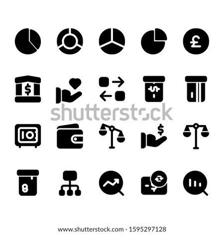 Finance icons in for any purposes. Perfect for website mobile app presentation and any other projects. Suitable for any user interface and user experience.