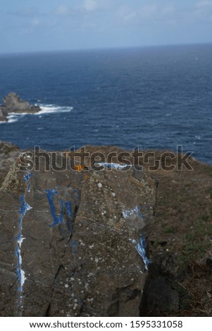 Cape Ortegal on The Northern Coast Of Galicia Ortigueira Spain Europe Stock Photo