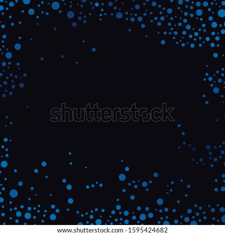 Decoration papper confetti background. Abstract trendy texture concept for holiday, party, poster, card. Vector Illustration 