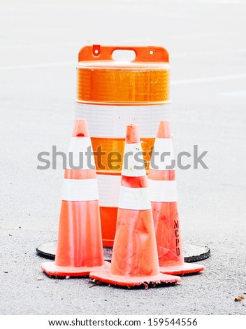 Road Construction Barrel