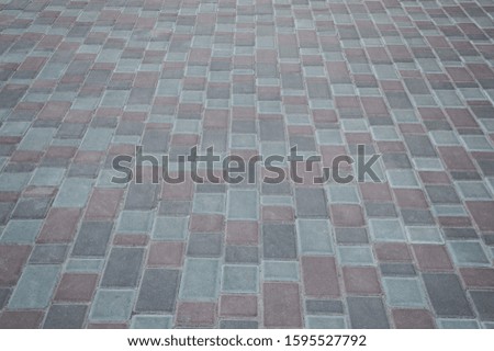 Texture of colorful paving slabs