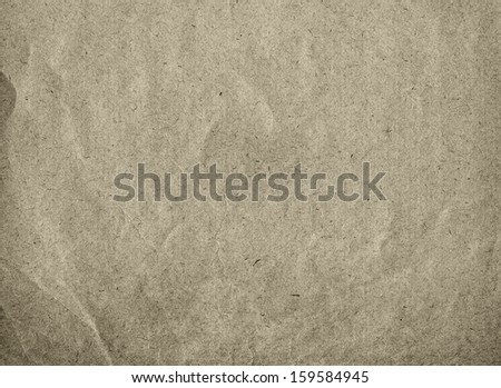Grunge textured grainy recycled retro paper with natural fiber parts