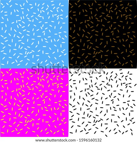chaotic stripes free hand draw background pattern