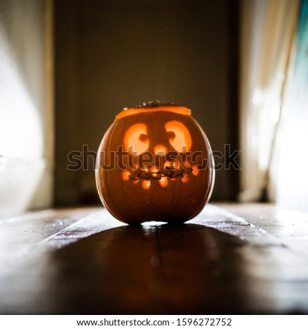 Scary Pumpkin Jack o Lantern