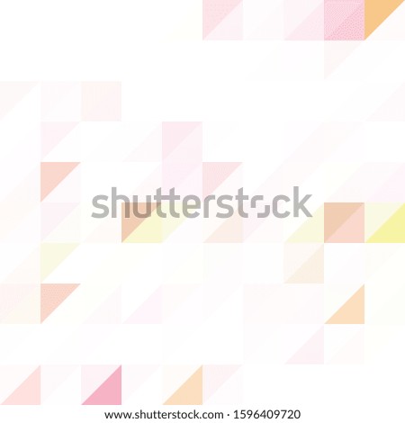 Simple colorful triangle vector background