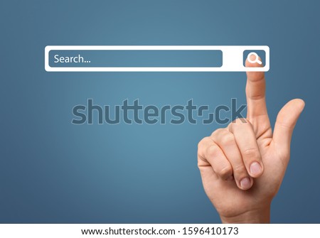 Searching Data Information Networking Concept Royalty-Free Stock Photo #1596410173