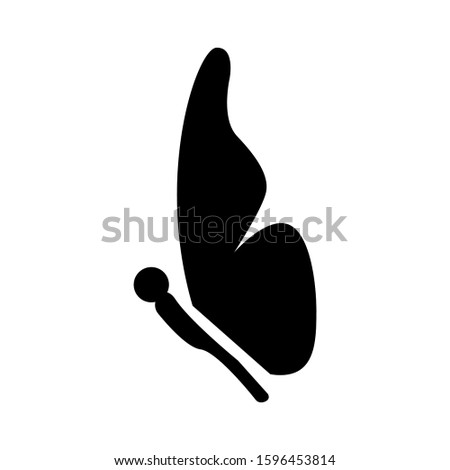 butterfly icon isolated sign symbol vector illustration - high quality black style vector icons
