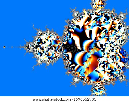 Digital effects. Vibrant abstract background. Colorful pattern. Festive decoration. Creative graphic design for poster, brochure, flyer and card. Background for web design, fabric and notepad cover.