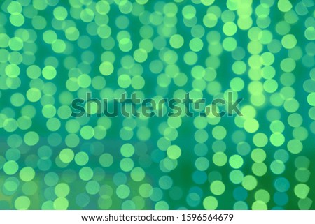 Green colorful background with beautiful bokeh