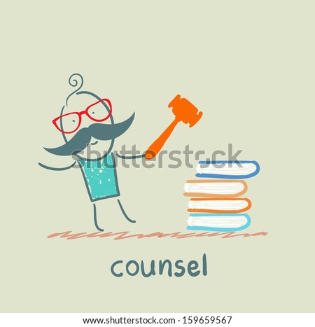 counsel knocking on the books