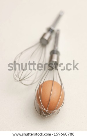 Fresh eggs isolated against a white background