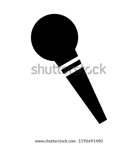 microphone icon isolated sign symbol vector illustration - high quality black style vector icons

