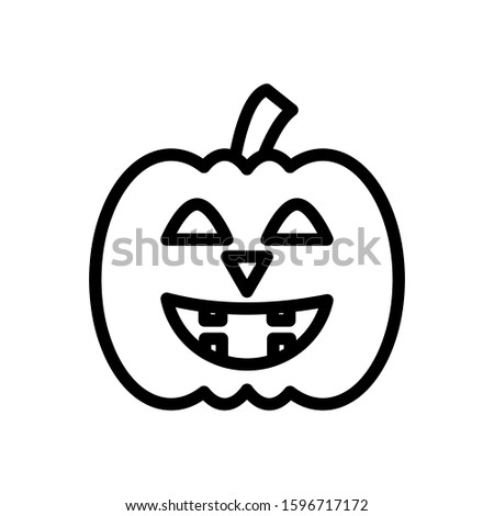 helloween day icon logo illustration template design