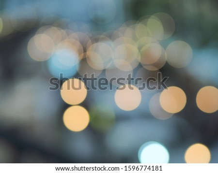 Bokeh light for background (took this pic in Bangkok, Thailand)