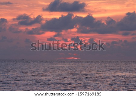 Sunset at Central Celebes Indonesia