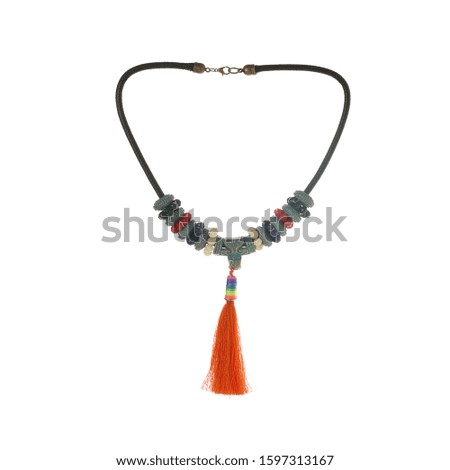 accessory jewelry clasp necklace earring bracelet design necklace colorful fashion design natural stone necklace leather