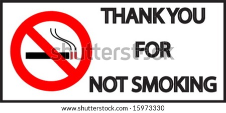 no smoking sign vector