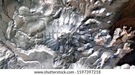 the plaster mine, abstract photography of the deserts of Africa from the air, aerial view of desert landscapes, Genre: Abstract Naturalism, from the abstract to the figurative, contemporary photo art