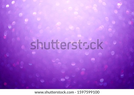 Violet Abstract Background with Bokeh Effect