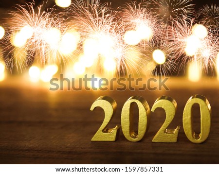 happy new year 2020 for background