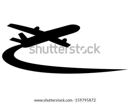Airplane symbol design