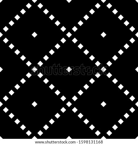 Seamless vector. Diamonds wallpaper. Digital paper, textile print, web design illustration, abstract backdrop. Rhombuses ornament. Geometric background. Checks motif. Squares pattern. Artwork image.