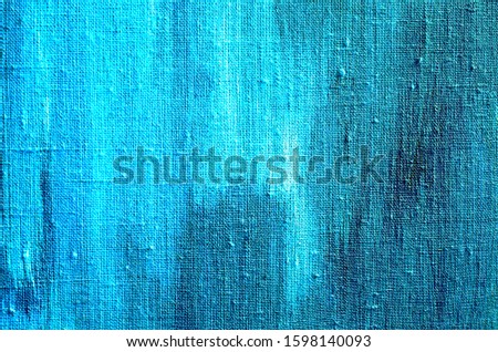 Blue canvas texture. canvas fabric as background