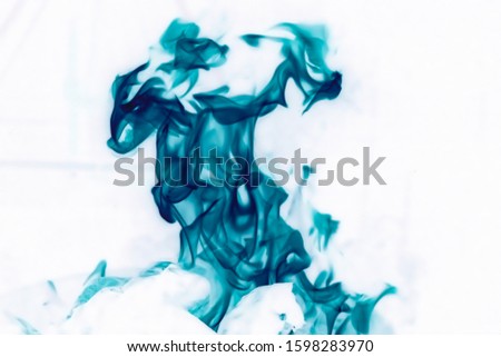 Believe it or not this is actually an invert photo of a fire and flames using photoshop and it's made some amazing art with special visuals. 