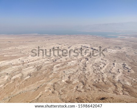 Picture of desert (Masada, Israel)