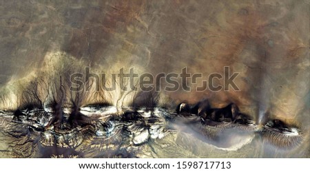 nomad camp abstract photography of the deserts of Africa from the air, aerial view of desert landscapes, Genre: Abstract Naturalism, from the abstract to the figurative, contemporary photo art