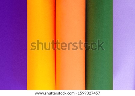 Different textures of colored paper. Colored paper texture as background. Design concept. overlay of different textures. Abstract different multicolored cartoon colored paper background. Art creative 