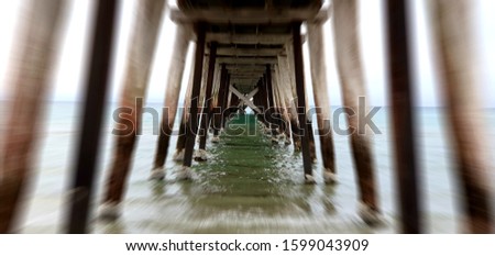 Abstract Blurred Background at Semaphore Beach