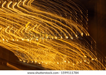 christmas lights in motion abstract photos italy