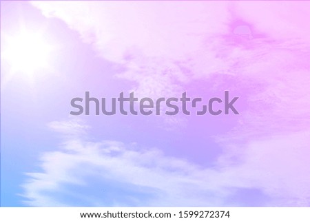 Colorful sky and white clouds beautiful background. summer day sky sunset colour light sunrise and sky texture.
