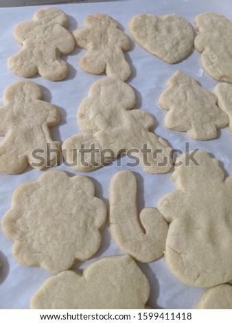 Baked Sugar Cookie Cut Outs
