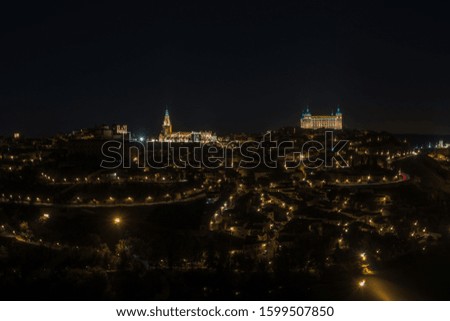 NIght view of Toledo - Toledo, Spain