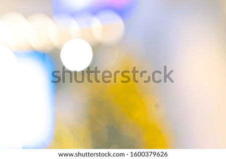 Abstract Bokeh color background of defocused glittering lights. Christmas, Party, New Year, luxurious  background pattern concept. banner