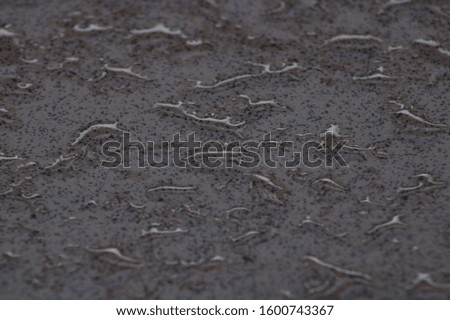 
drops of water on granite tiles