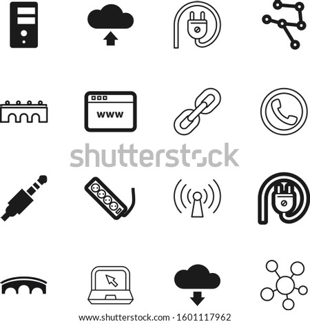 connection vector icon set such as: signal, hub, emblem, social, mouse, antenna, call, wave, wire, logo, linked, connector, computing, sound, monitor, set, icons, golden, link, cursor, hotspot, curve