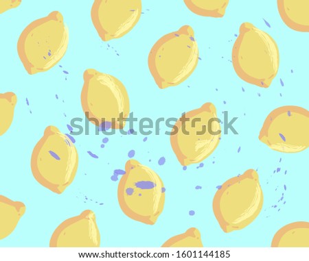 lemon background .lemon vector illustration
