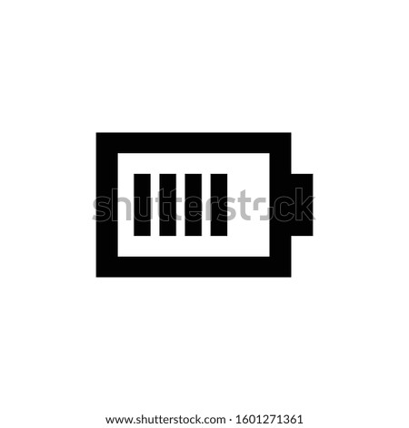Vector Battery Icon for Graphic Design
