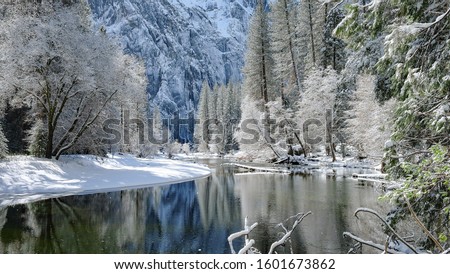 Winter transforms Yosemite National Park into a snowy paradise
