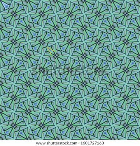 Ornamental blue traditional luxury seamless pattern. Nice looking colorful background. For wallpaper, pack paper, interior design, textile design, ethnic illustrations.
